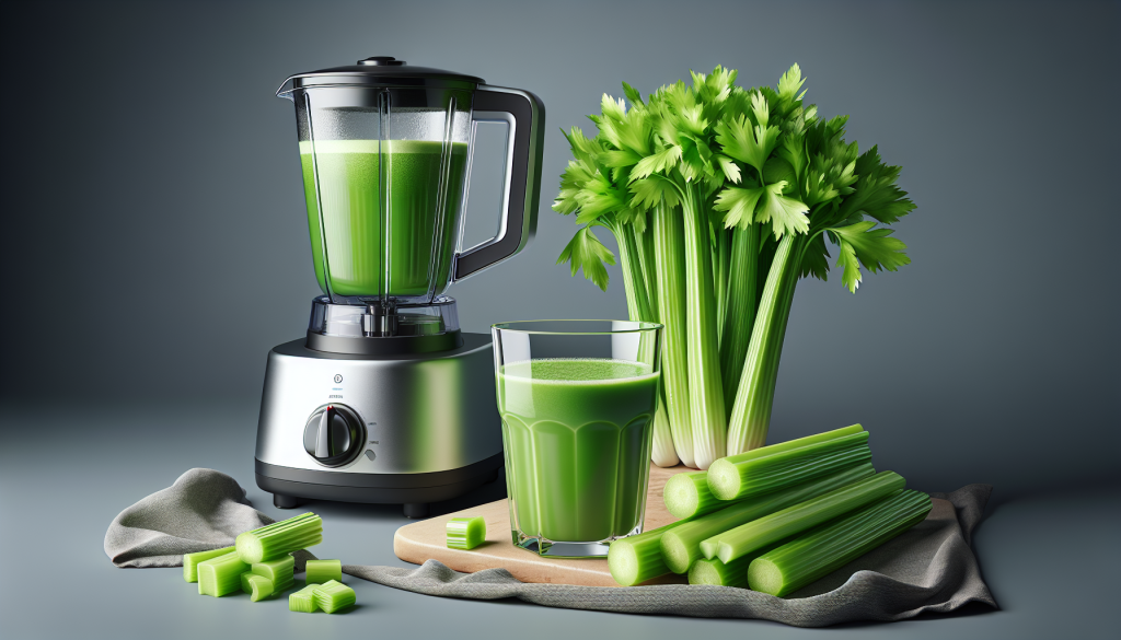 Squeeze the Green: Making Celery Juice in a Blender or Juicer